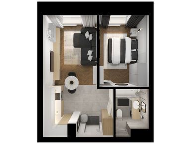 1-комнатная 35.10 кв.м, Полар, 16 121 430 руб.