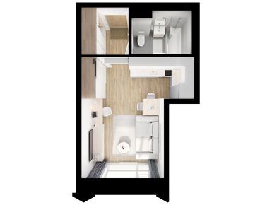 Студия 25.40 кв.м, Матвеевский парк, 19 110 960 руб.