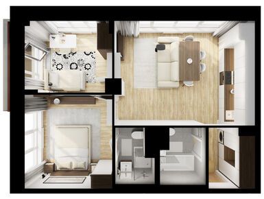 2-комнатная 55.00 кв.м, Кутузовский квартал, 33 709 500 руб.