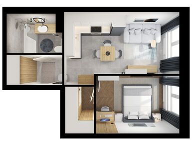 1-комнатная 36.90 кв.м, Holland park, 23 258 070 руб.