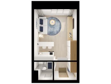 Студия 25.10 кв.м, Полар, 12 135 850 руб.