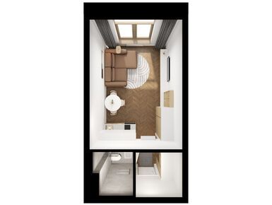 Студия 23.20 кв.м, Ильинские луга, 7 046 721 руб.