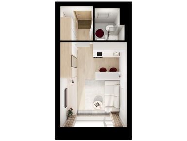 Студия 20.90 кв.м, Мичуринский парк, 16 097 180 руб.