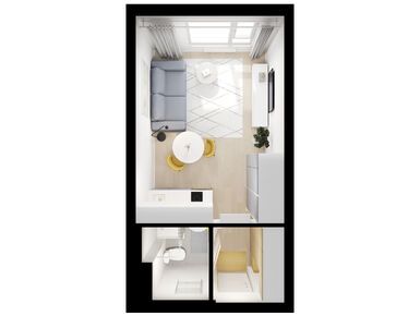 Студия 21.00 кв.м, Ярославский квартал, 6 690 600 руб.