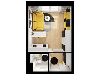 Студия 23.30 кв.м, Ярославский квартал, 8 432 270 руб.