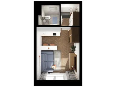 Студия 19.90 кв.м, Яуза парк, 9 894 280 руб.