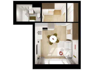 Студия 28.20 кв.м, Кавказский бульвар 51, 13 081 980 руб.