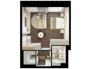 Студия 39.70 кв.м, Строгино 360, 21 060 850 руб.