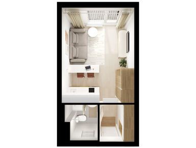 Студия 20.40 кв.м, Ярославский квартал, 6 931 920 руб.