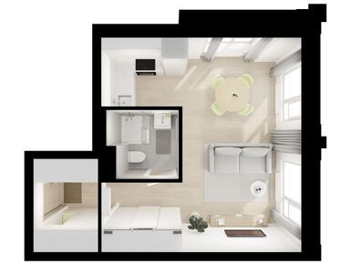 Студия 31.30 кв.м, Алтуфьевское 53, 14 870 630 руб.