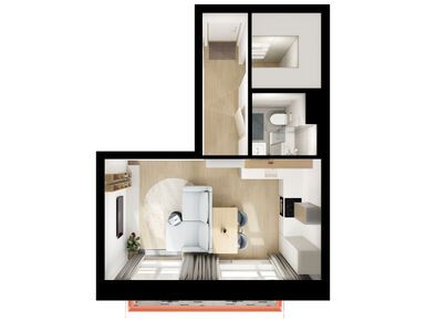 Студия 30.40 кв.м, Кавказский бульвар 51, 13 315 200 руб.