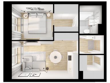 1-комнатная 37.80 кв.м, Плеханова 11 , 19 123 020 руб.