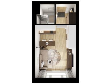 Студия 21.90 кв.м, Мичуринский парк, 16 385 580 руб.