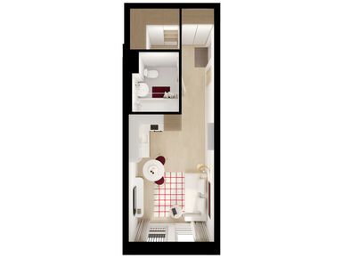 Студия 25.50 кв.м, Томилинский бульвар, 8 074 192 руб.