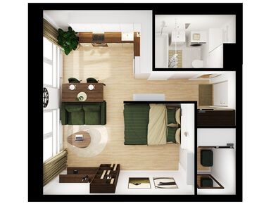 1-комнатная 34.31 кв.м, Первый Дубровский, 20 949 686 руб.