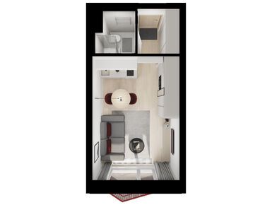 Студия 22.50 кв.м, Мичуринский парк, 16 499 250 руб.