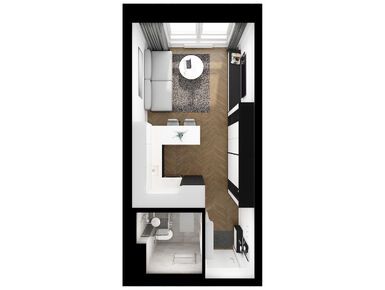 Студия 21.10 кв.м, Кронштадтский 9, 13 871 140 руб.