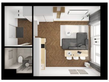 Студия 27.20 кв.м, Кронштадтский 9, 15 253 760 руб.