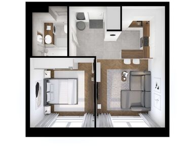 1-комнатная 40.60 кв.м, Holland park, 22 435 560 руб.