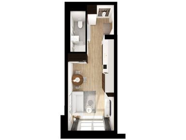 Студия 23.50 кв.м, Бусиновский парк, 13 054 250 руб.