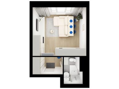 Студия 24.50 кв.м, Белая Дача парк, 6 989 654 руб.