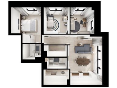 3-комнатная 72.20 кв.м, Кутузовский квартал, 37 673 960 руб.