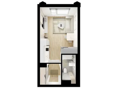 Студия 20.90 кв.м, Бусиновский парк, 15 004 110 руб.