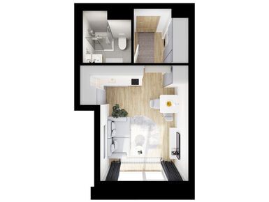 Студия 21.10 кв.м, Бусиновский парк, 12 706 420 руб.