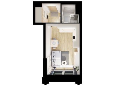 Студия 21.10 кв.м, Бусиновский парк, 10 695 168 руб.