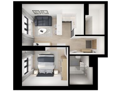 1-комнатная 33.50 кв.м, Кутузовский квартал, 22 599 100 руб.