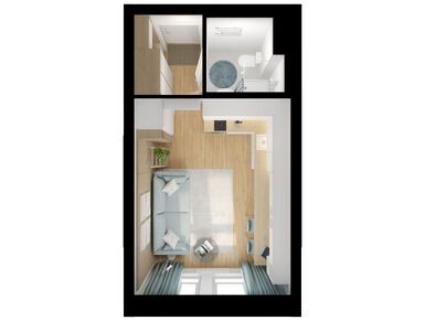 Студия 19.90 кв.м, Кузьминский лес, 9 303 250 руб.