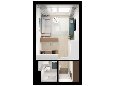 Студия 20.10 кв.м, Ярославский квартал, 6 890 280 руб.