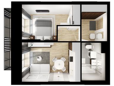 1-комнатная 33.60 кв.м, Плеханова 11 , 19 612 320 руб.