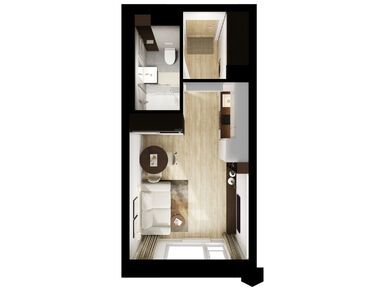 Студия 20.30 кв.м, Бусиновский парк, 11 922 190 руб.