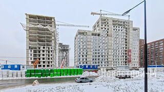 Панорама жилого района «Прокшино» в Новой Москве