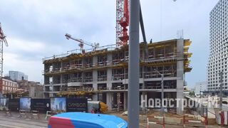 Панорама жилого квартала «Символ» в Лефортово