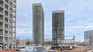 Панорама новостройки «Инди Тауэрз» в Хорошевском районе