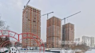 Панорама жилого комплекса «Триумф» в Пушкино