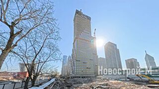 Панорама проекта Левел Звенигородская в районе Хорошево-Мневники