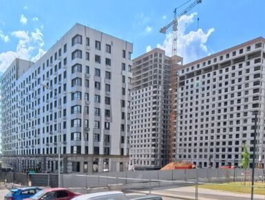 Панорама жилого квартала «Цветочные поляны» в Новой Москве