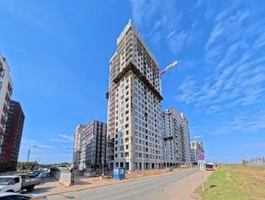 Панорама жилого района «Деснаречье» в Десеновском поселении