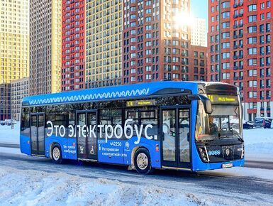 В 2026 году транспортный парк Москвы пополнят более 400 электробусов