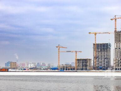 В Москве в новостройках рядом с набережными продается более 6 тыс. квартир