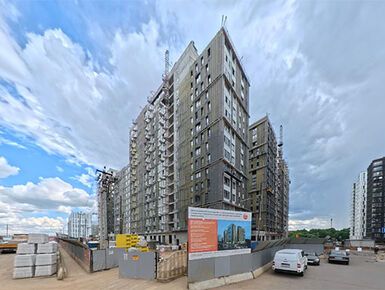Панорама жилого района «Прокшино» в Новой Москве