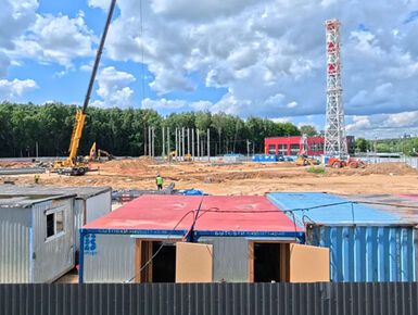Панорама бизнес-хаба «Потапово» в Комунарке