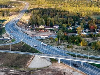 Началось строительство второй очереди развязки на пересечении ЦКАД и Ленинградского шоссе