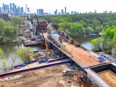 Новый мост в Мневниковской пойме достроят в 2027 году