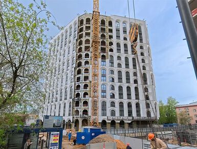 Панорама проекта D`oro Mille (Доро миле) в районе Дорогомилово
