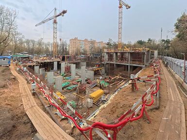 Панорама ЖК «ЮТУ» в районе Южное Тушино