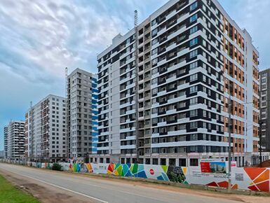 Панорама жилого района «Деснаречье» в Десеновском поселении